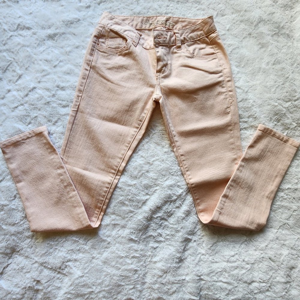 American Rag Skinny Jean- Color Peach- Size 1S